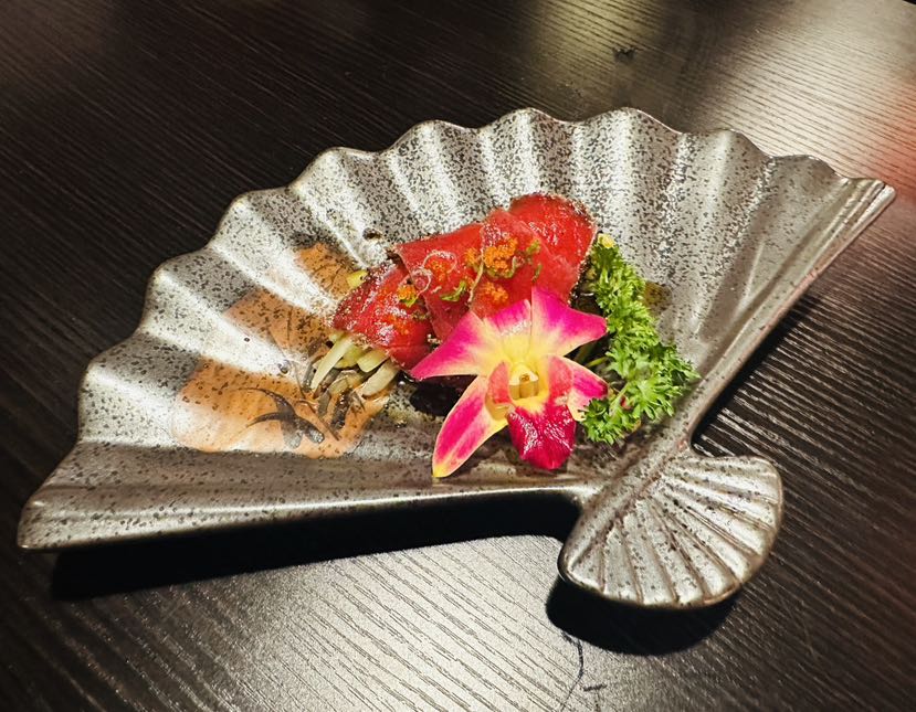 Appetizers — Black Pepper Tuna Tataki