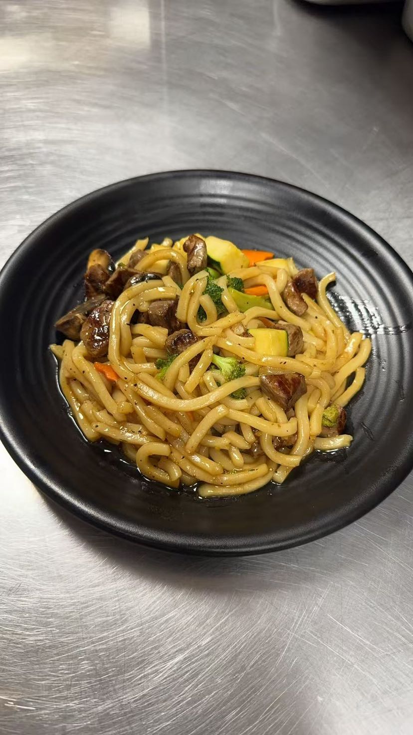 hibachi teriyaki — Steak Udon